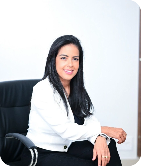 Dra. Laryssa Albuquerque no escritório Lima Albuquerque Advocacia